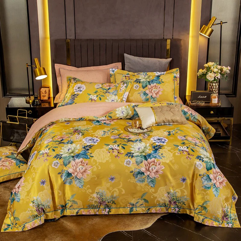 Set de lenjerie de pat imprimat cu microfibră ultra moale 100% poliester